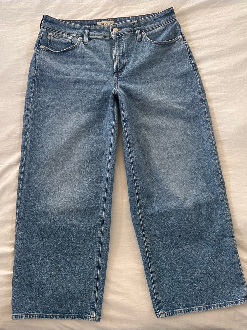 Madewell Curvy Perfect Vintage Wide-Leg Jean- petite